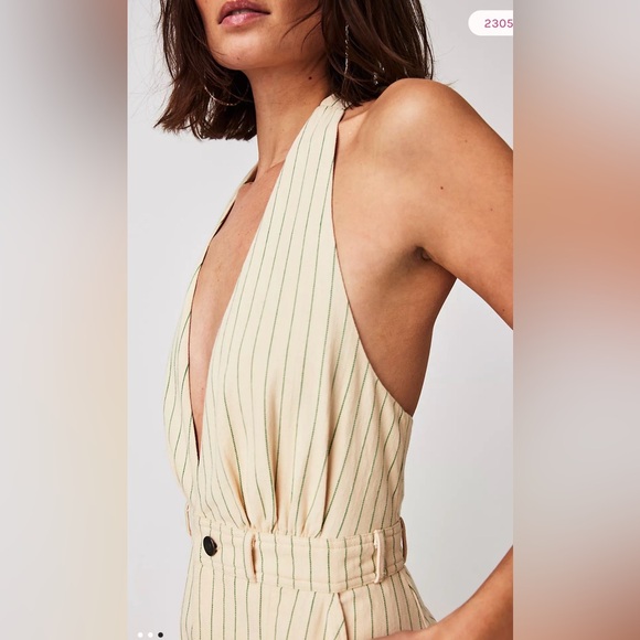 NWT Free People Take A Chance Halter Midi Dress, Size 0 - Picture 2 of 15